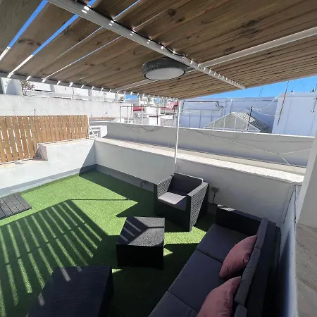 Gatu Premium Galeona, Con Terraza Privada Chillout 加的斯